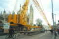 Crane Outside Kings College - 2002