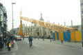 Crane Outside Kings College - 2002