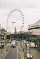 The London Eye framing Big Ben - 2005